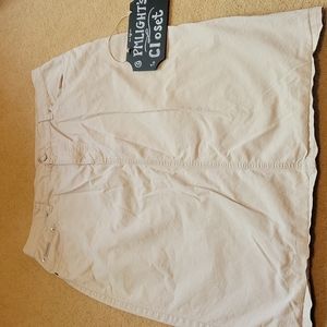 Calvin Klein Jeans Skirt 16 Khaki